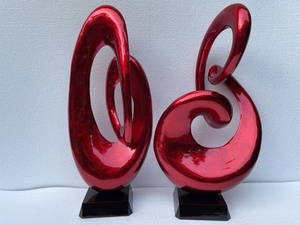 Escultura de laca de poliresina, escultura de decoración de laca de Vietnam - Product Image 2