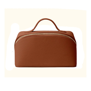 Portable Cosmetic Case <b>Makeup</b> Organizer Bag Travel Beauty Storage <b>Box</b> Waterproof Toiletry Pouch Professional Large Capacity - Product Image 4