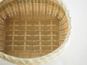 Cesta de Bambú Premium, Caja Redonda de Almacenamiento, Organizador de Cocina, Contenedor de Alimentos Tejido, Accesorios para el Hogar, Cesto para Ropa Sucia - Product Image 5