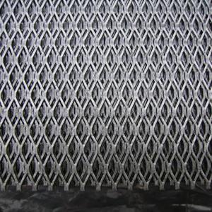 Silver Aluminum Expanded <b>Mesh</b> Sheet Lightweight Corrosion Resistant Ventilation <b>Screen</b> for Facade and HVAC Use - Product Image 1