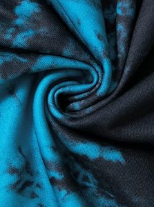 เสื้อฮู้ดผู้หญิง เสื้อสเวตเตอร์แขนยาวพิมพ์ลายกราฟิก เสื้อเชิ้ตทรงหลวม สีดำ ขนาดเล็ก - Product Image 6