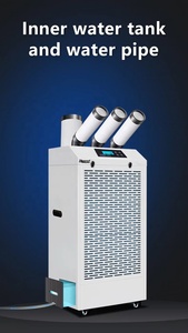 Wholesale 2450W 220V Portable <strong>Air</strong> Conditioner 1200m&sup3;/h Industrial <strong>Cooler</strong> with 8L Water Tank Shiman Manufacturer's DC Fan Motors - Product Image 5