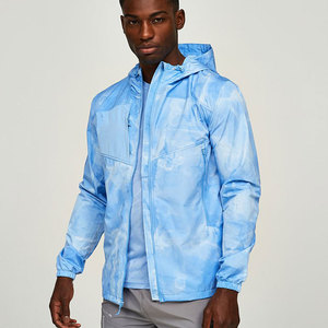 Chaqueta Cortavientos con Capucha Personalizada para Hombre, Invierno, Logotipo Frontal Totalmente Personalizable, Nailon Transpirable, Alta Calidad para Exteriores - Product Image 4