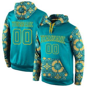 Custom Stitched All Over Sublimation Print Trendy Design Hot <b>Sale</b> 2026 Casual Temperament Long-Sleeved Pullover Hoodie - Product Image 1