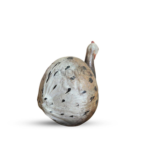 Escultura Rústica de Pavo y Coco, Figura de Animal Tallada a Mano, Color Personalizado, Decoración de Mesa de Madera para Casa de Campo - Product Image 3