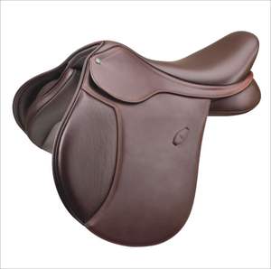Selle de cheval à assise profonde, ajustable, confortable, avec rembourrage souple, en cuir toutes saisons, idéale pour les longues distances, produit vétérinaire - Product Image 3