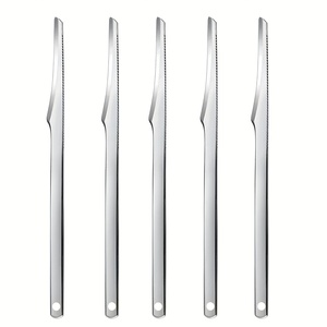 Râpe à pieds anti-callosités et peaux mortes en plastique et acier inoxydable, outil de pédicure pour le soin des pieds - Product Image 4