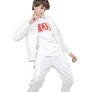 OEM Custom Reversible Lightweight Sleeveless Puffer <b>Jacket</b> for Men Autumn Casual Breathable Embroidery Bubble <b>Padding</b> Custom - Product Image 6