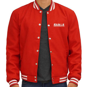 Stylish Men's Letterman <b>Jacket</b> 100% Cotton Casual Lightweight Windproof <b>Waterproof</b> Winter <b>Jacket</b> for Daily Activities - Product Image 1