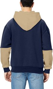 Sudadera con capucha de forro polar para hombre, con cremallera completa, cálida y de alto rendimiento, para correr, gimnasio y entrenamiento. - Product Image 3