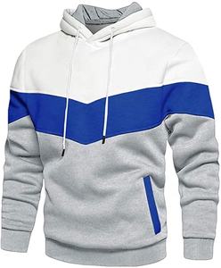 Échantillon gratuit OEM Ensemble sweat à capuche pour hommes 50 coton 50 polyester à manches longues imprimé oversize pullover sweats à capuche 2025 - Product Image 1