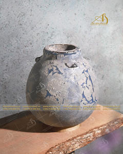 ATLANTIS AN831H26 Juego de Macetas y Jardineras de Cerámica Modernas con Diseño Único para Hogar, Jardín y Hotel - Product Image 5