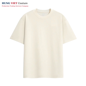 Fabriqué au Vietnam 160gsm T-shirt en coton de qualité supérieure Streetwear personnalisé Style surdimensionné - Product Image 2