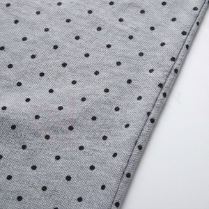 Polo à manches courtes pour homme, imprimé à pois gris, respirant, tricoté, décontracté, coupe classique - Product Image 5