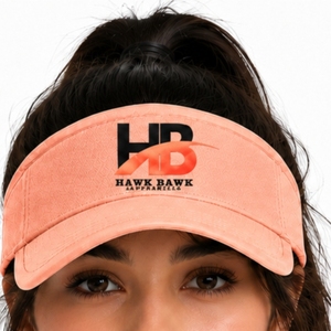 Casquette de sport unisexe en coton avec visière corail, ajustable, pour un style moderne, actif et décontracté estival, casquette tendance - Product Image 5