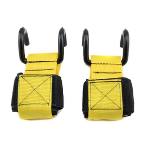 Crochets de barre en néoprène à prix de gros pour la musculation et le bodybuilding, support de poignet antidérapant, équipement de sécurité - Product Image 1