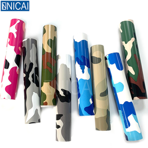 Film autocollant en vinyle <span class=keywords><strong>camouflage</strong></span> sans bulles d'air, conception OEM, pour automobiles, motos, film de carrosserie pour décalcomanie extérieure - Product Image 3