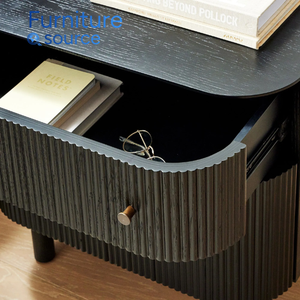 Top 1 Night Stand-Diseño compacto con cajón y estante con materiales MDF-Para dormitorio-De la fábrica de Vietnam - Product Image 2