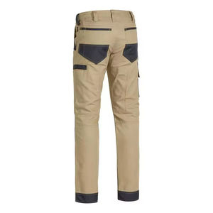 New Arrival Men's Denim <b>Jeans</b> Fire Resistant Blue Industrial Safety Washed Solid Polyester Plus Size ODM <b>Work</b> Pants - Product Image 2