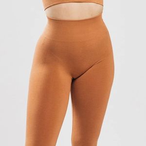 Custom Pattern Seamless Yoga Pants Women High Waist Knitted Leggings <b>Aesthetic</b> Fitness Wear - Product Image 6