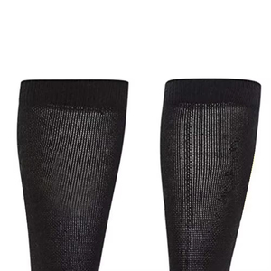 Cotton Eco-Friendly Breathable <b>Knee</b> <b>High</b> Horse Riding Compression Sport Socks for Men Women with Custom Logo on Bottom - Product Image 4