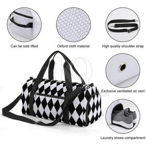 Bolsa de Gimnasio Avanzada de Gran Capacidad, Tejido Resistente, Cómoda de Llevar, Perfecta para Entrenamiento Físico, Deportes, Viajes y Uso Diario - Product Image 3