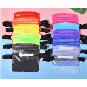 Bolsa de PVC Personalizada, Impermeable, con Pantalla Táctil de TPU, Impresión Serigrafiada, para Regalos Corporativos, Eventos, Bolsa Reutilizable de PVC, MOQ Bajo, Hecha en Tailandia - Product Image 1