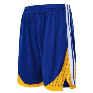 Short de basketball respirant en maille, personnalisé, double couche, sublimation, en toile élastique Spandex/Polyester, taille élastique, style streetwear, entrejambe de 5 pouces - Product Image 4