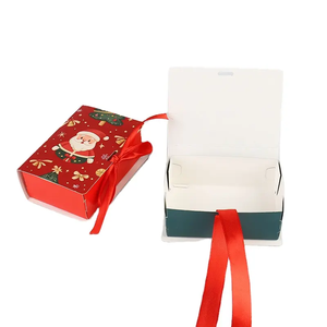 Custom High Quality Eco-Friendly Corrugated Board Christmas Packaging Gift Boxes with Custom Logo Size UV Printing Design - Product Image 4