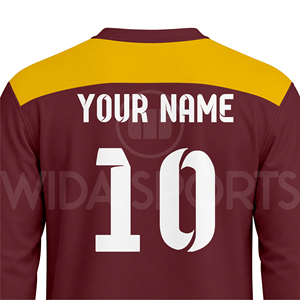 Uniforme de Hockey sobre Hielo Estilo Americano, Conjunto de Jersey de Hockey Sublimado Personalizado, Ropa Deportiva Premium para Equipos, Fabricante Directo de Fábrica - Product Image 5