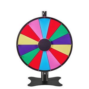 Ruota della Fortuna Girevole da 24 Pollici con Controllo Wireless, Altezza Regolabile, Lavagna Cancellabile a Secco, 2M, 14 Scomparti, Funzione Gira e Vinci - Product Image 4
