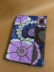 Wholesale Handmade Floral Beaded Envelope Clutch <b>Bag</b> Luxury Sequins Embroidered Evening Clutch Purse for Women OEM ODM Private - Product Image 3