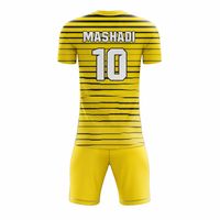 Nouveaux designs de maillots de football pour adultes, séchage rapide, respirant, tissu 100% polyester, antibactérien, personnalisable, vente en gros, short