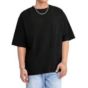 เสื้อยืดแขนสั้นผู้ชายทรงโอเวอร์ไซส์แบบเย็บตะเข็บเดี่ยว สไตล์วินเทจ ขายส่งจากโรงงาน รับทำโลโก้ เป็นมิตรกับสิ่งแวดล้อม เสื้อผ้าสตรีทแวร์คุณภาพสูง - Product Image 5