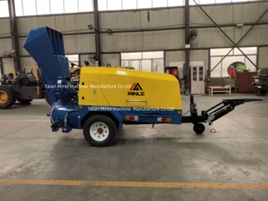 Machine à lisser le béton SP740 Diesel : Convoyeur pneumatique de sable et de mortier avec chargeur hydraulique <span class=keywords><strong>pour</strong></span> projets professionnels de sous-couche de sol - Product Image 4