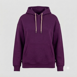 Sweat à capuche unisexe personnalisé en jersey de coton respirant et à séchage rapide, brodé, couleur unie, style streetwear, idéal pour l'hiver - Product Image 1