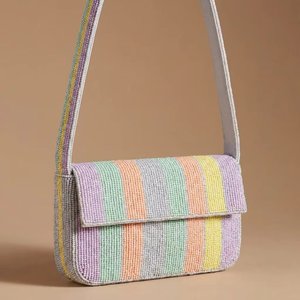 Factory <b>Direct</b> Custom Beaded Floral Evening Bag Wholesale Handmade Seed <b>Bead</b> Shoulder Purse Women Party Clutch Supplier - Product Image 3