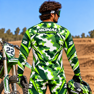 Jersey de Ciclismo de Montaña Personalizado |   Ropa Deportiva Profesional para Ciclismo, Anti-UV y Resistente al Fuego |   OEM/ODM Personalizado para Ciclismo - Product Image 4