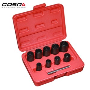 Kit d'extracteur de boulons professionnel DIY industriel OEM/ODM pour les services de réparation automobile, matériau SNCM 439, fonction d'élimination des écrous rouillés - Product Image 1