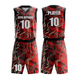 ชุดบาสเก็ตบอลระบายอากาศพิมพ์ลายแบบซับลิเมชั่น EFFO APPAREL คอวี แขนกุด ซับเหงื่อ ไซส์ใหญ่ สีน้ำเงิน สำหรับผู้ใหญ่ แบบ unisex - Product Image 4