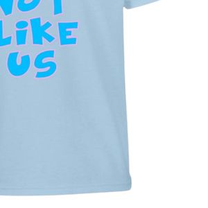 T-shirt bleu clair à manches courtes et col rond avec imprimé graphique bleu, vêtement décontracté pour tous les jours, streetwear confortable - Product Image 6