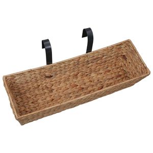 Fioriere per fioriere Set 2 pezzi di vasi da fiori in giacinto d'acqua e fioriere - Product Image 5