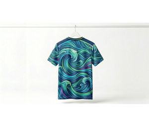 เสื้อยืดออกแบบเองสไตล์สปอร์ต ผ้าโพลีเอสเตอร์นุ่ม สวมใส่สบาย เหมาะสำหรับออกกำลังกาย วิ่ง และกิจกรรมกลางแจ้ง - Product Image 6