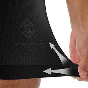 High Quality Best Selling Men Double <b>Layer</b> Shorts Solid Pattern Quick Dry Breathable Eco-Friendly Casual Use - Product Image 6