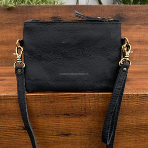 Luxe en gros tendance conception à carreaux femmes sac à bandoulière en cuir véritable mode sac à bandoulière Style Vintage Mini sac - Product Image 5