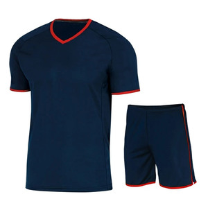 Ensemble de survêtement sportif pour homme avec veste de course légère en polyester/coton et short de survêtement, personnalisable avec logo, idéal pour l'été - Product Image 1