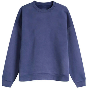 เสื้อสเวตเชิ้ตผ้าเฟรนช์เทอร์รี่ทรงหลวมสไตล์ลำลองสำหรับผู้หญิง - Product Image 1