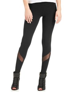 High Quality Custom Women's Yoga <b>Leggings</b> Solid Mesh Panel Eco-Friendly Sweat-Wicking Four-Way Stretch Seamless Breathable - Product Image 6