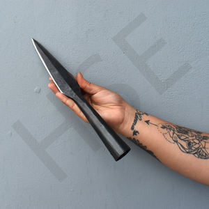 Pointe de lance viking artisanale, pièce décorative médiévale - Product Image 1