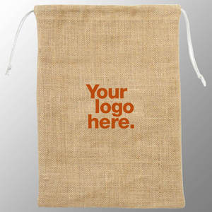 Biodegradable Jute Bread <b>Bag</b> with Custom Logo for Bakery Packaging Solutions - Product Image 3